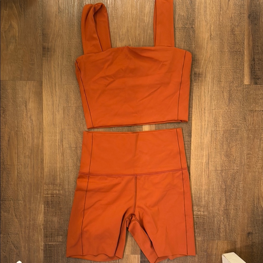 Orange Two-Piece Set